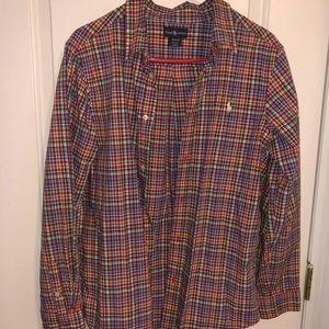 Polo Ralph Lauren Men’s buttoned down shirt.